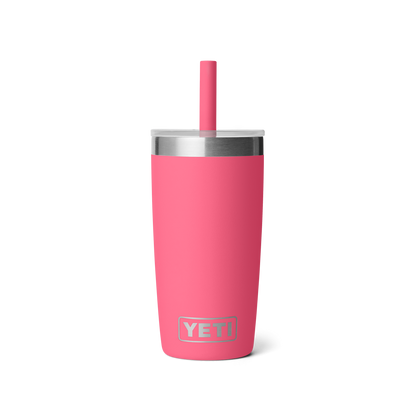 10 oz Jr. Tumbler With Silicone Straw Lid
