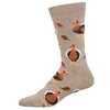Let's Talk Turkey Socks - Hemp Heather