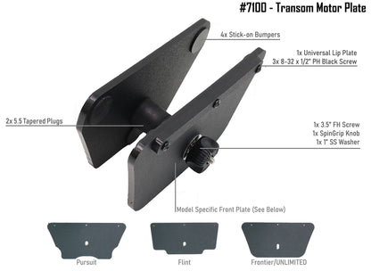 Transom Motor Plate