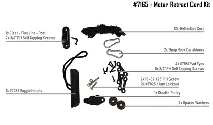 Transom Motor Retract Kit