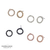 Roo Earrings - Hematite