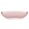 Silicone Baby Bib Roll Up & Stay Closed - True Pink