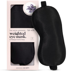 Lavender Scented Satin Weighted Eye Mask