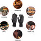 BBQ Grill Gloves Cut & 932°F Heat Resistant Gloves