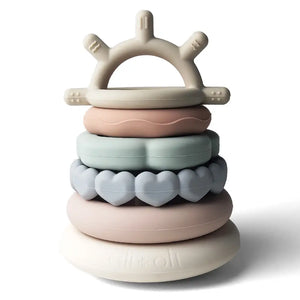 Silicone Stacking Ring Tower 6-Piece
