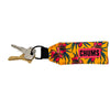 Floating Neo LTD Keychain - Neon Hibiscus