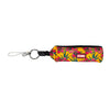 Sportfloat Wrist Strap Keychain - Neon Hibiscus