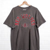 Ark. State Red Wolves Mega Arch Charcoal Thrifted Tee - Charcoal