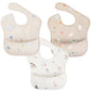 Sleeveless Smock Bib 3-piece Set