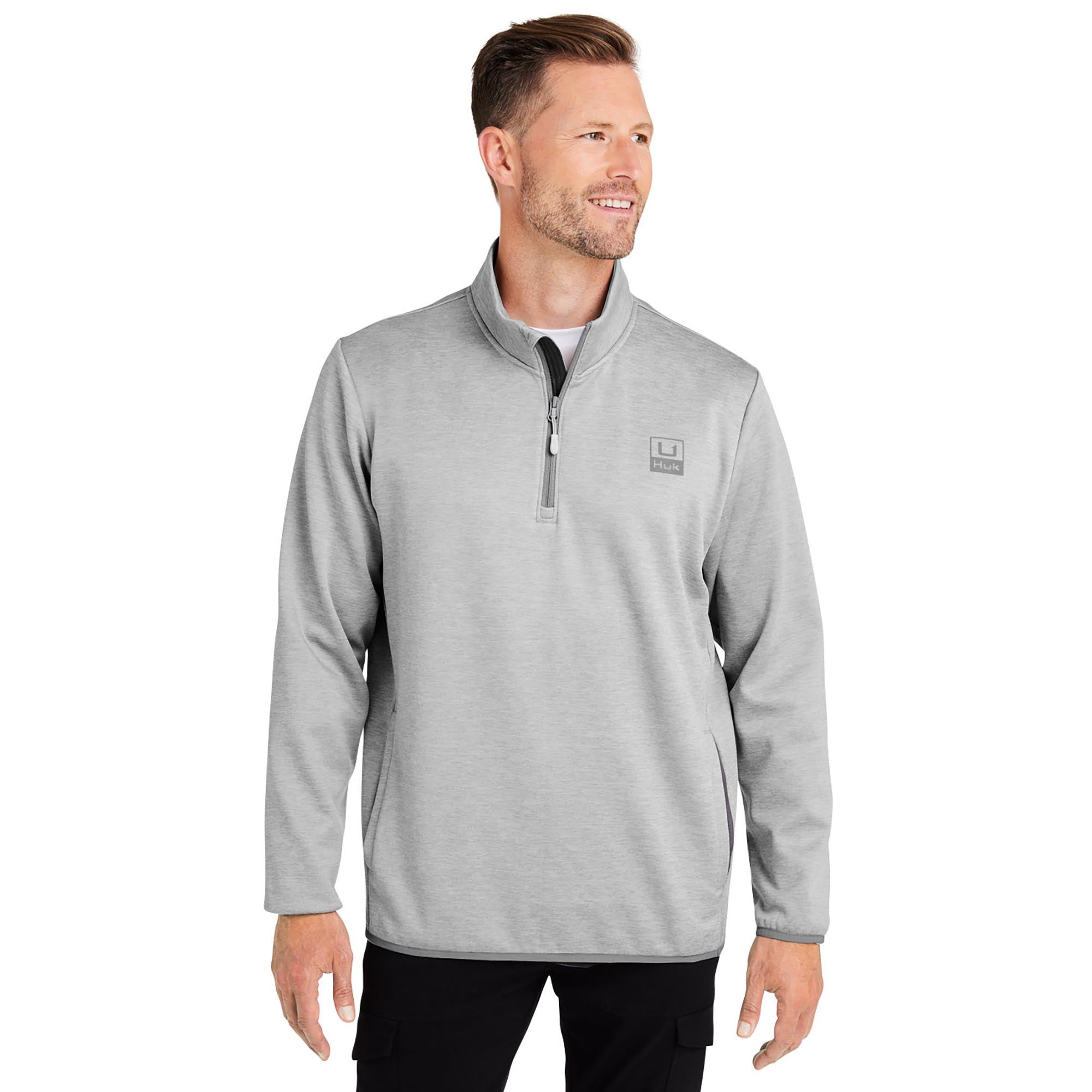 Huk Cold Front 1/4 Zip Men Pullover | High-Performance Outdoor Wear