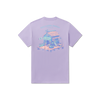 Bait Shack Tee - Wharf Purple