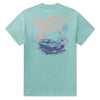 Freedom Cruise Tee - Washed Bimini Green