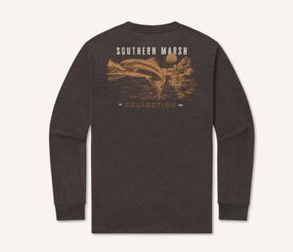 Long Sleeve Tee-Trout Of Water