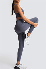 Active Set - Leggings - DK GREY