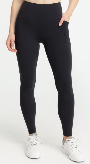 All Day 7/8 Pocket Legging - BLACK