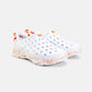 Revive - All White / Orange Speckle Shoe