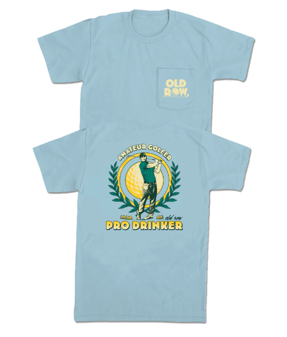 Amateur Golfer Pocket Tee