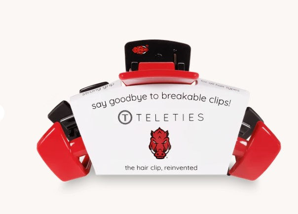 University of Arkansas Hair Clip