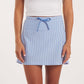 Marie Seersucker Active Skirt