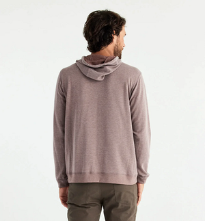 Bamboo Lghtwt Fleece Hoody - MUSTANG