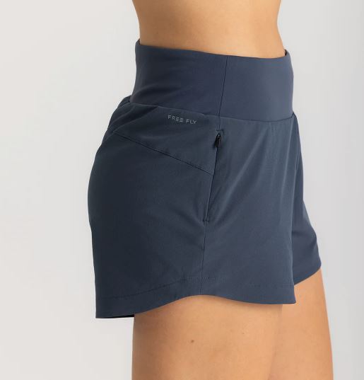 Bamboo Lined Active Short 3" - BLUEDUSK