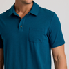 Bamboo Current Polo - Legion Blue