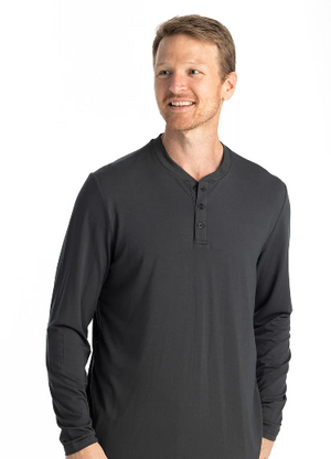 Bamboo Flex Long Sleeve Henley