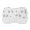 Bamboo Muslin Burp Cloth 2-Pack Set - Whale/White