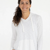 W- Bamboo Slub Hoodie - Sea Salt