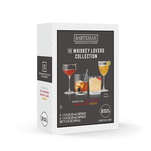 Whiskey Lovers Variety 8-Pack Mixers
