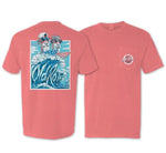 Bdtbab Surf's Up Pckt Tee - PINK