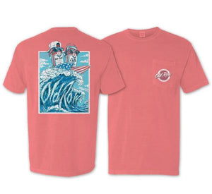 Bdtbab Surf's Up Pckt Tee - PINK