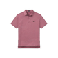 Biloxi Heather Perf Polo - MAROON