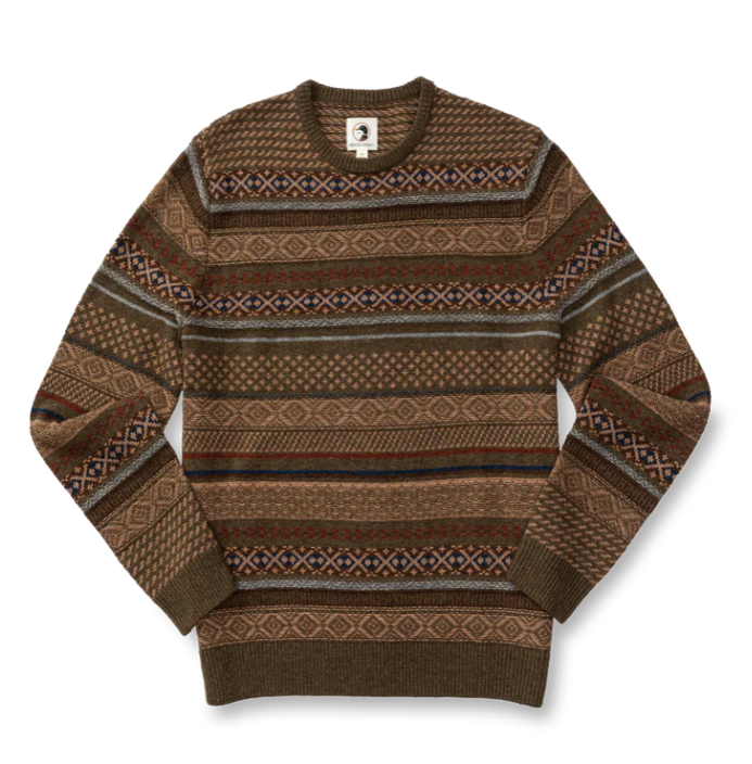 Birch Fair Isle Crew Sweater