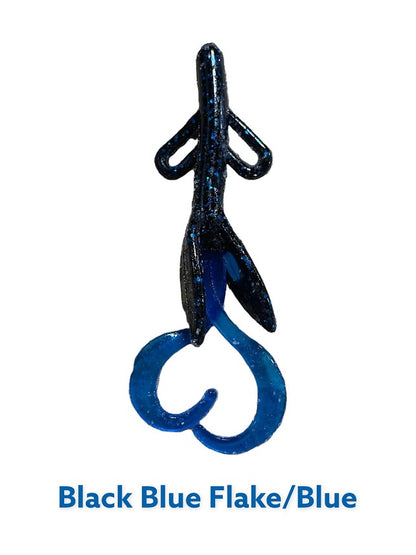 4" Bush Pig W/Craw Cane 12Pk