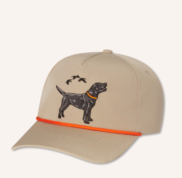 Southern Marsh Black Lab Ensenada Rope Hat | Unisex Outdoor Hat