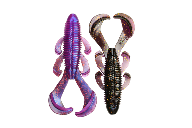 cheaters fishing lure Hag's Baits Cheat Code Craw - 4 Inch Punch Drunk / 4 Inch