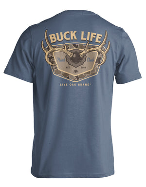 Buck Camo Badge Tee
