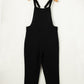 Buckle Straps Jumpsuit - BLACK