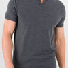 Burnout Henley - DK GREY