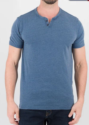 Burnout Henley - ENS BLUE