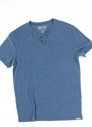 Burnout Henley - ENS BLUE