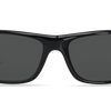 Cabo Sunglasses - Grey Lens - Satin Black Frame