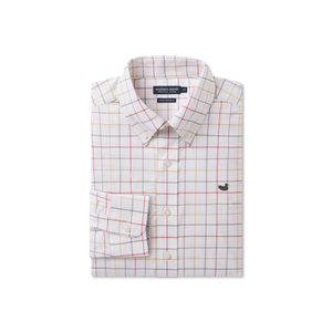 Lockhart Windowpane Performance Dress Shirt