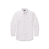Lockhart Windowpane Performance Dress Shirt - Burnt Taupe/White