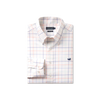 Lockhart Windowpane Performance Dress Shirt - Mountain Purple & Orange