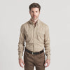 Merida Mar Performance Shirt Camo - Long Sleeve - Burnt Taupe