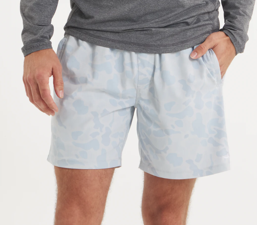 Camo Billfish Lined Performance Short