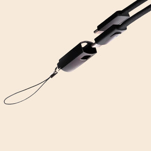 Dual-Function Camera Wrist Strap & USB-C Data Cable