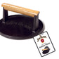 Jim Beam 7" Cast Iron Burger Press